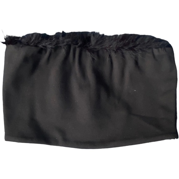 NWT superdown Olivia Strapless Top in Black - Picture 2 of 7